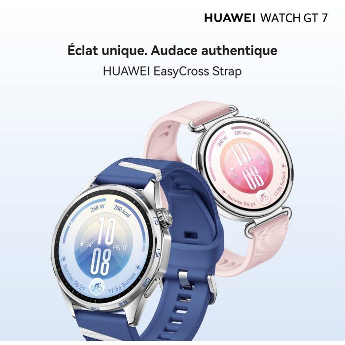 HUAWEI WATCH GT7 41mm Blue and White Fluoroelastomer Strap (55020JTY)