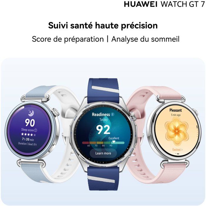 HUAWEI WATCH GT7 41mm Grey Composite Leather Strap (55020JUB)