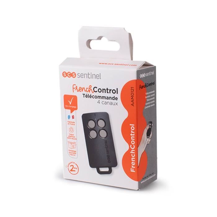 SCS SENTINEL 4-Channel Gate Remote Control with Rolling Code - 50 m Range, AAM0121
