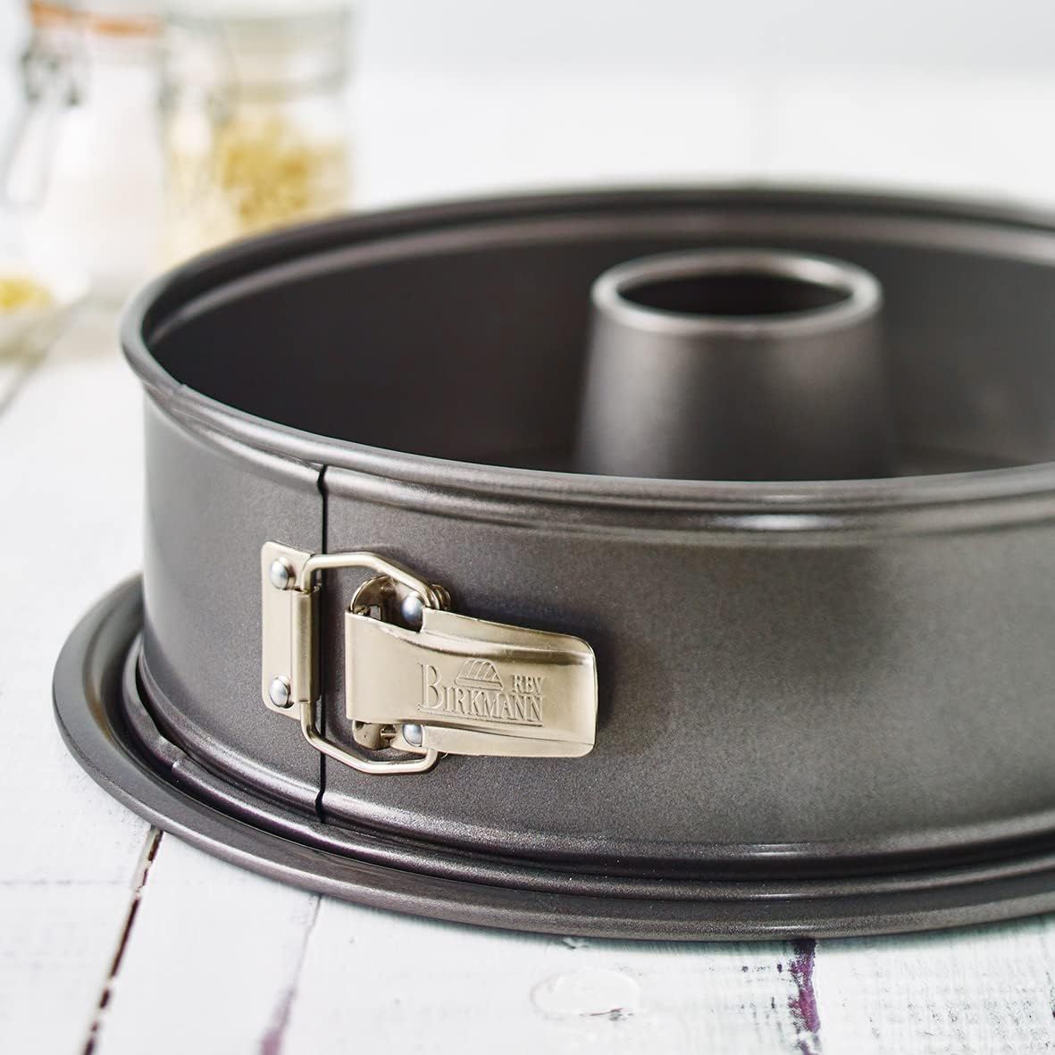 BIRKMANN Removable Base Baking Tin - EASY BAKING - Carbon Steel - Non-stick - 26 x 26 x 9 cm