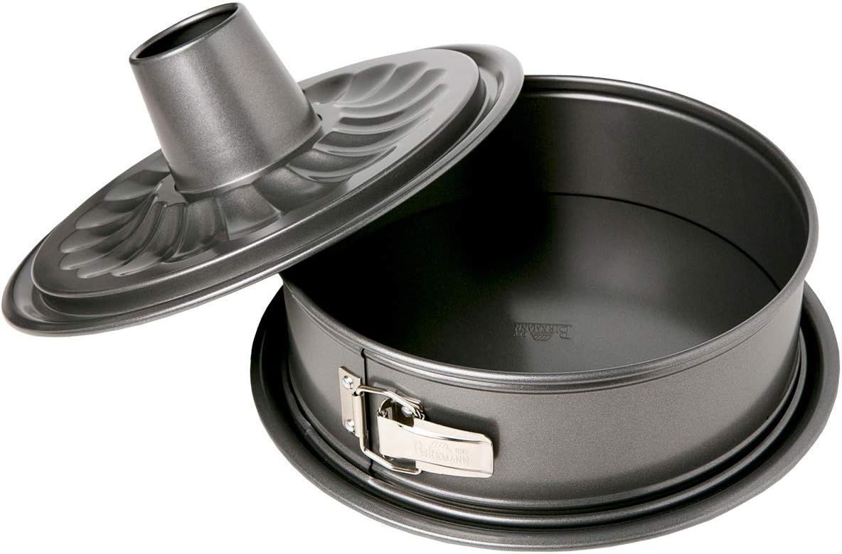 BIRKMANN Removable Base Baking Tin - EASY BAKING - Carbon Steel - Non-stick - 26 x 26 x 9 cm