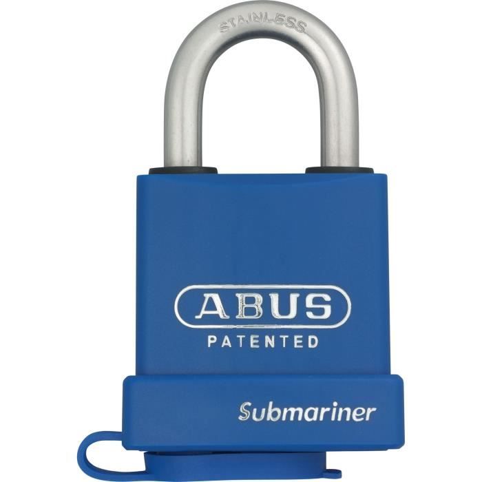 ABUS Weatherproof Padlock - 83WPIB/53 Submariner - Stainless steel shackle - Interchangeable cylinder