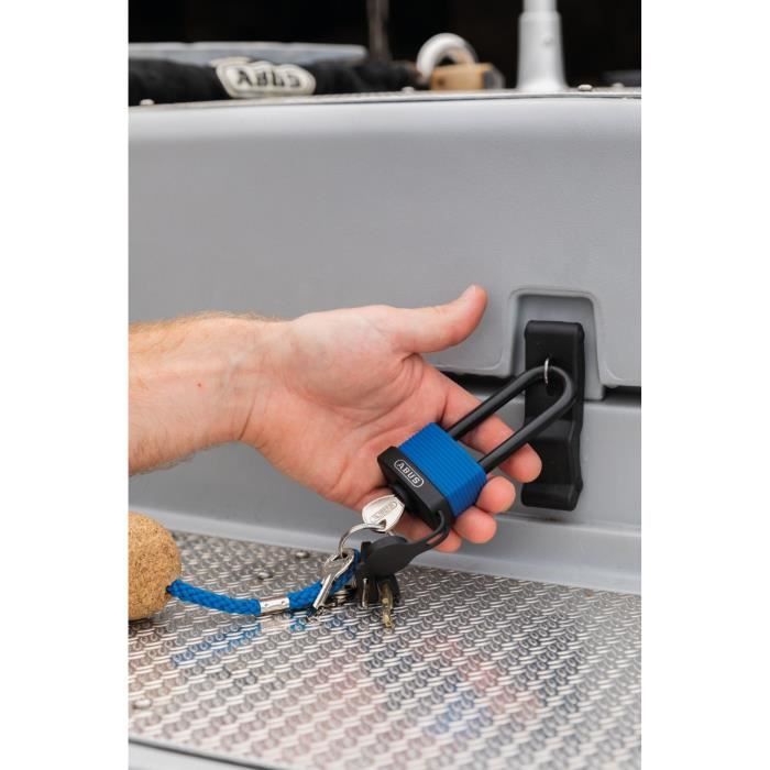 ABUS Outdoor Padlock - 70IB/45HB63 Aqua Safe - Stainless Steel - 50 mm - 2 Keys