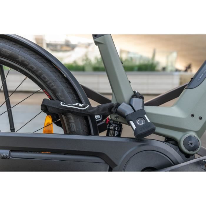 Antivol pliable - ABUS -  BORDO ONE 6500A/110 - Support RC - Noir