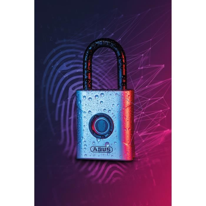 ABUS Padlock - Biometric - Weatherproof - 360° Sensor