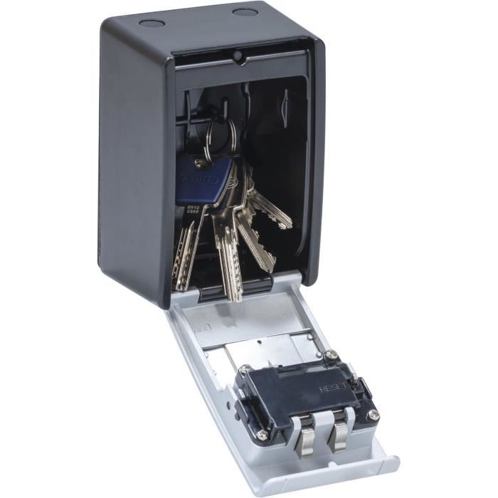 ABUS Wall-Mounted Key Box - 787 LED BIG KeyGarage B - Holds up to 38 Keys - Weatherproof