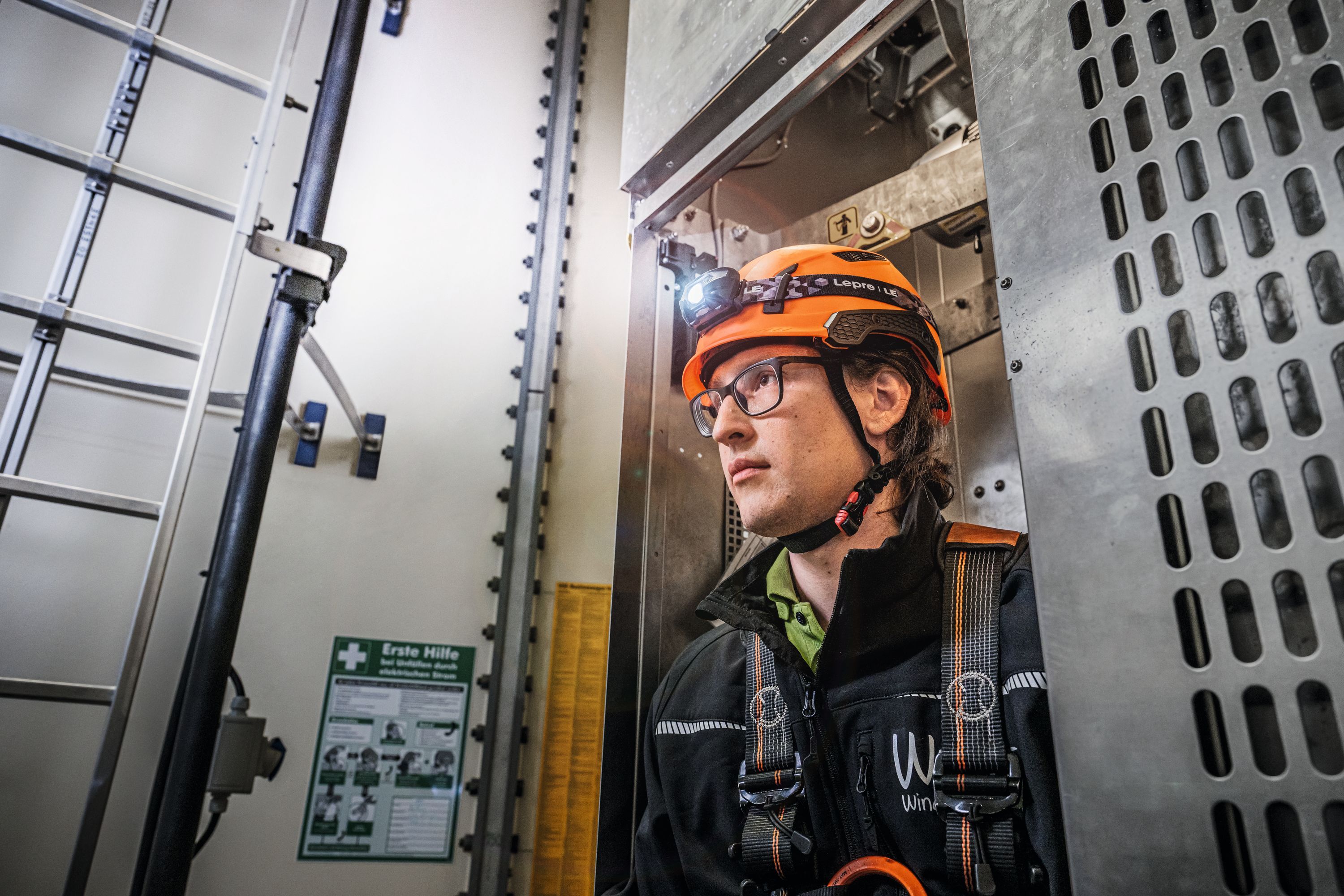 ABUS Industrial Safety Helmet - SPECTOR - Orange