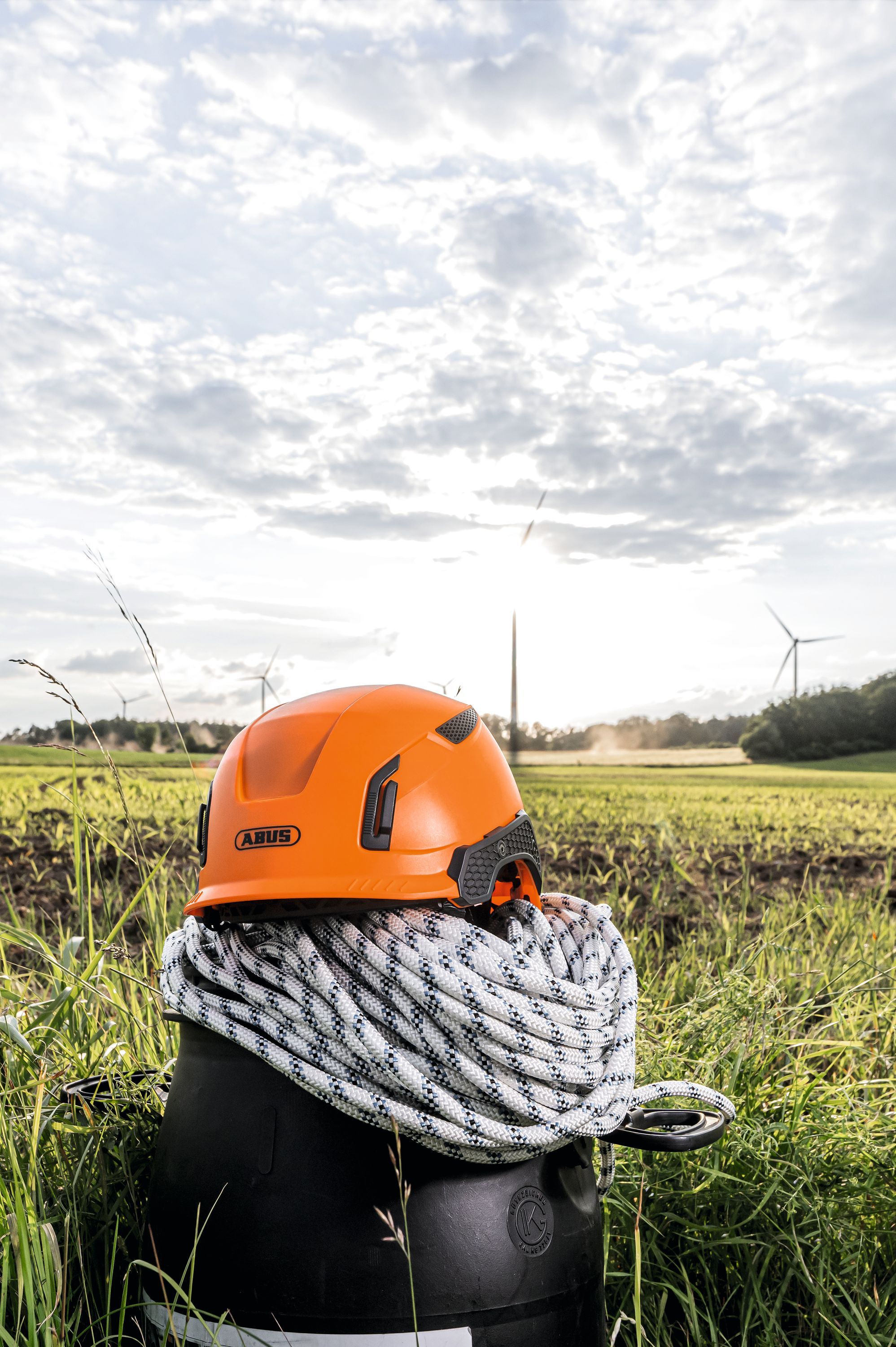 ABUS Industrial Safety Helmet - SPECTOR - Orange