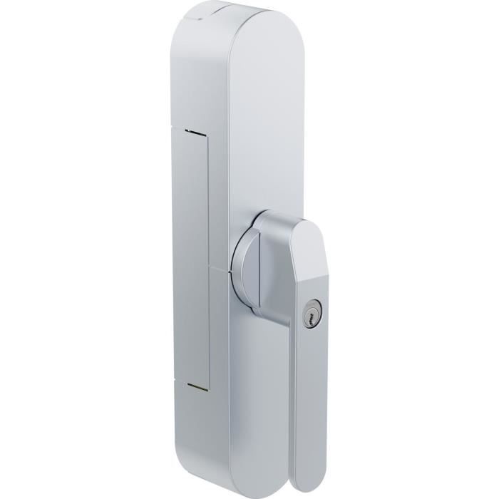 ABUS Patio Door Security Lock - WINTECTO One FCA4100 S - SmartX Technology, 3D Alarm Sensor, App Control