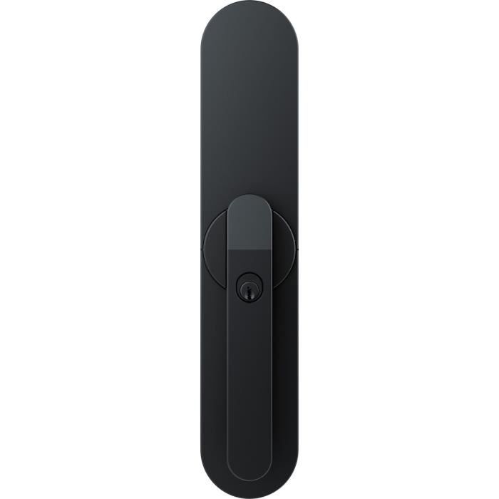 Verrou de sécurité porte de terrasse - ABUS - WINTECTO One FCA4100 BK - Technologie SmartX, capteur d'alarme 3D