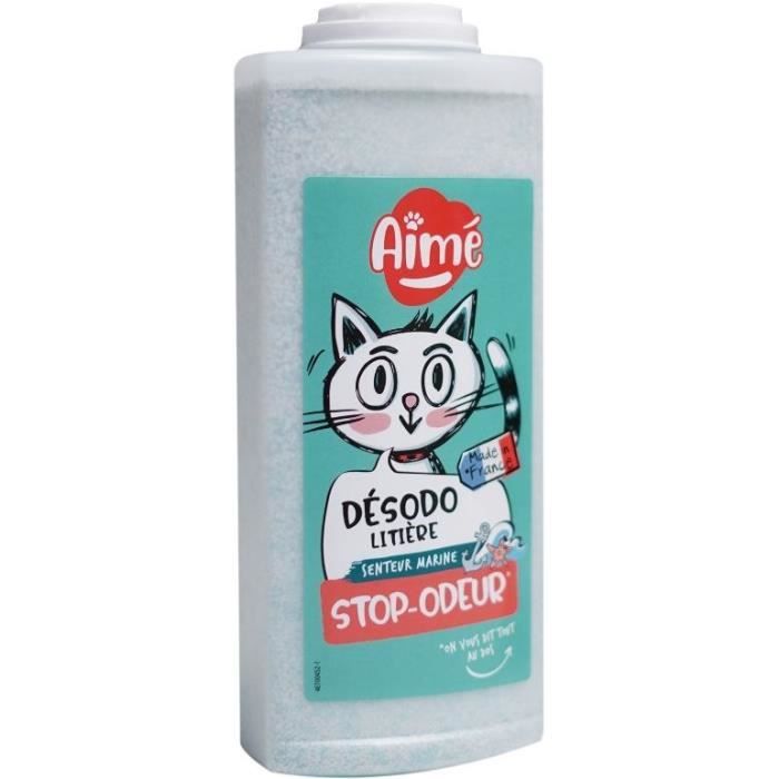 AIME Cat Hygiene Litter Box Deodorizer - Marine - 700 ml - 100% Natural