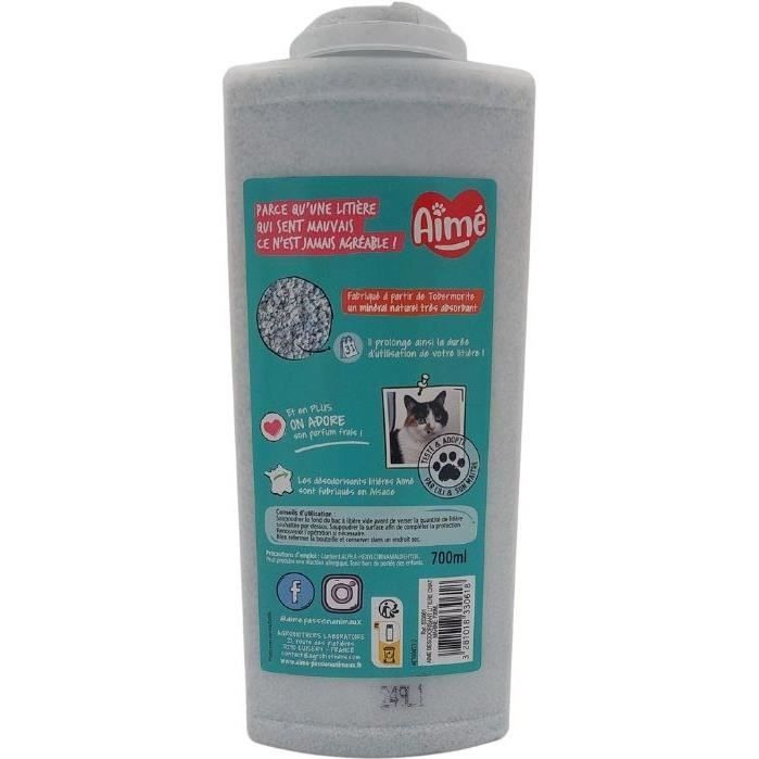 AIME Cat Hygiene Litter Box Deodorizer - Marine - 700 ml - 100% Natural