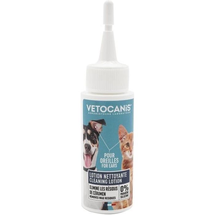 VETOCANIS Ear Cleaner for Cats and Dogs 60 ml