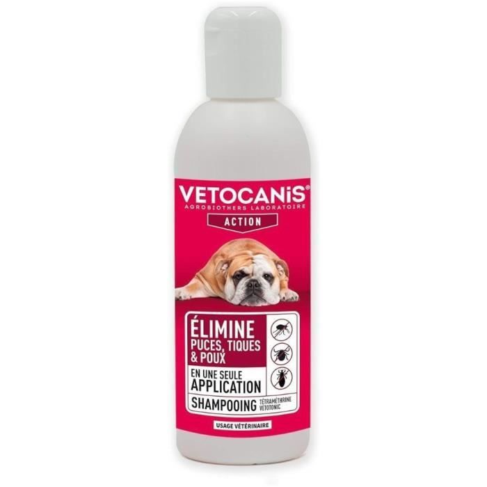 Vetocanis Shampoo - Anti-Parasite Shampoo for Cats and Dogs