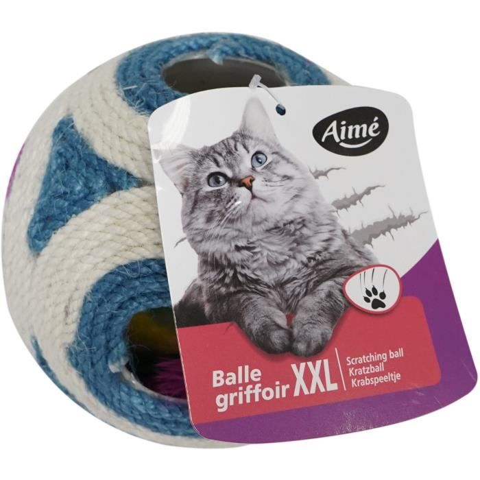XXL Scratching Post - AIMÉ - Blue ball 1 ball 11.5 cm