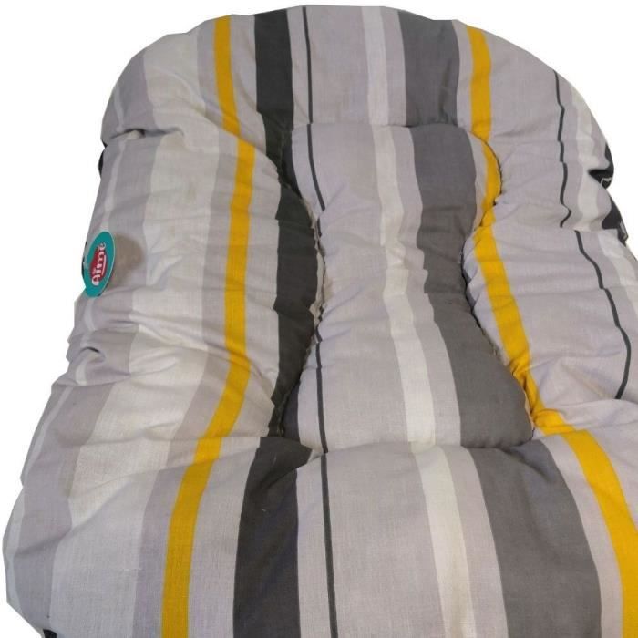 AIME Dog Bed - Oval Cushion - 90 cm - Grey