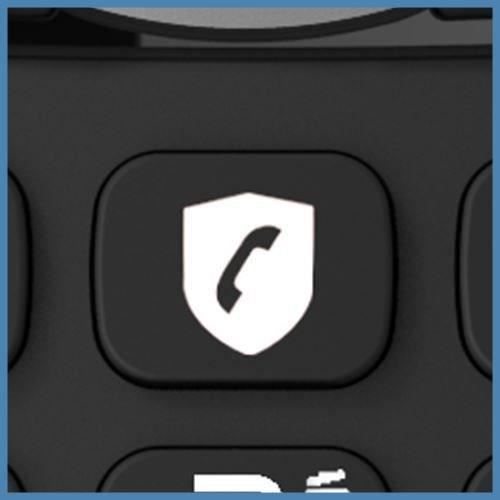 ALCATEL Cordless Phone F860 Voice Duo Black - Call Blocking Function