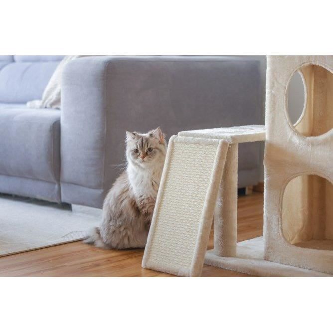 KERBL - ALESSIA Cat Tree 100 cm - Soft - Two-Tier Alcove