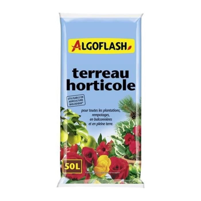 ALGOFLASH Horticultural Potting Soil 50 L