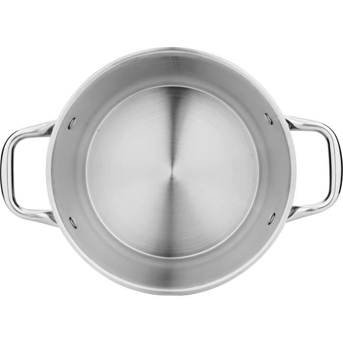 Arthur Martin Stockpot - Stainless Steel - 32 cm - Induction Compatible