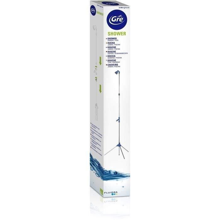 GRE Pool Shower - Silver - Main Color Grey