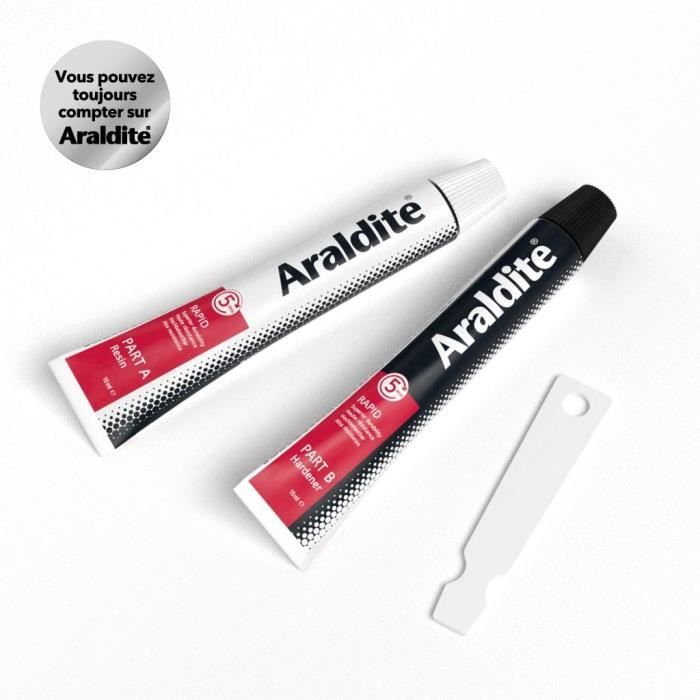CYANOLIT Araldite Rapid Two-component Epoxy Adhesive - 2 x 15 ml - Fast setting - High strength