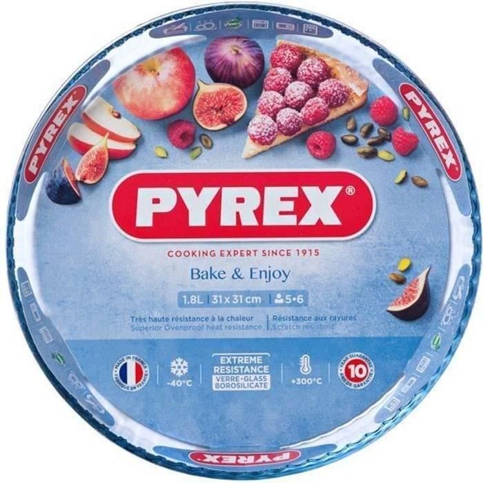 PYREX Pie Tin - 1450153 - Borosilicate Glass - 31 cm