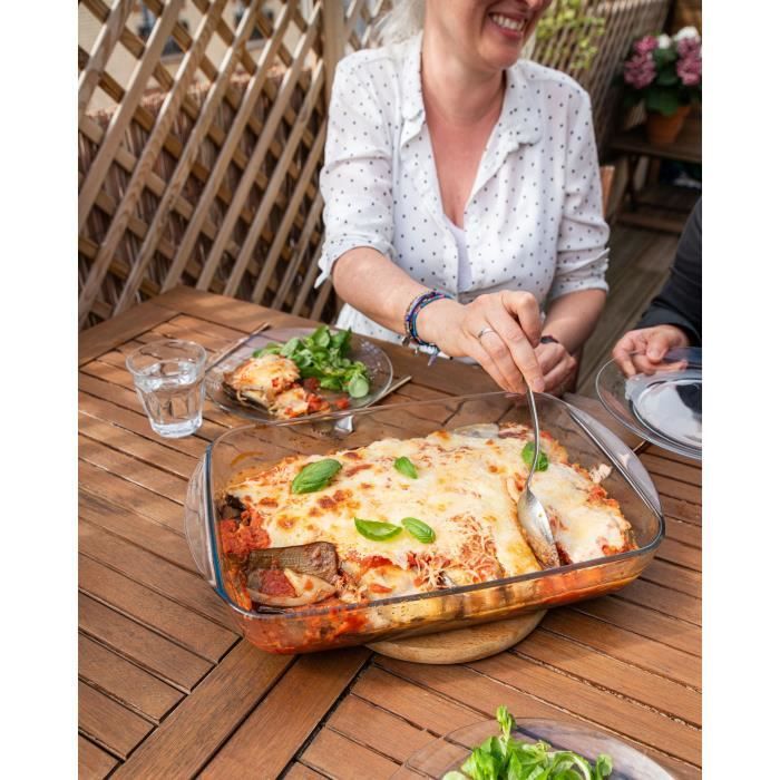 Pyrex Lasagna Dish - 1450033 - Rectangular - Borosilicate Glass - 40 x 27 cm