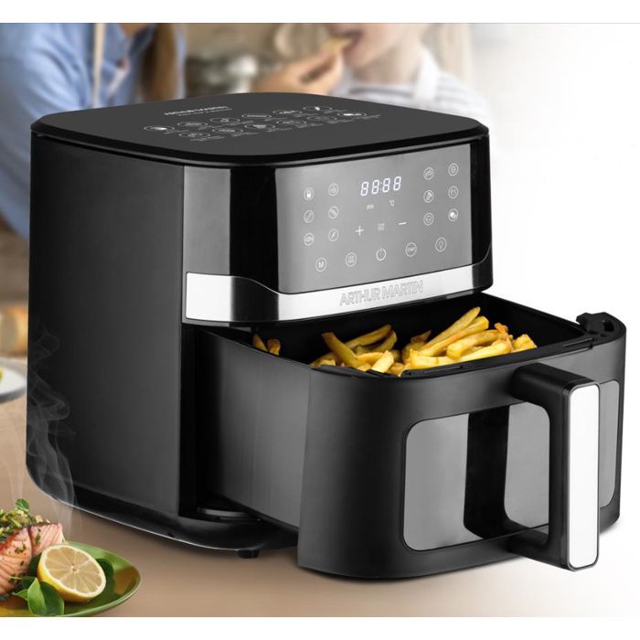 ARTHUR MARTIN Air Fryer AMPAF1800 - 10 L - 1800W - 12 Programs