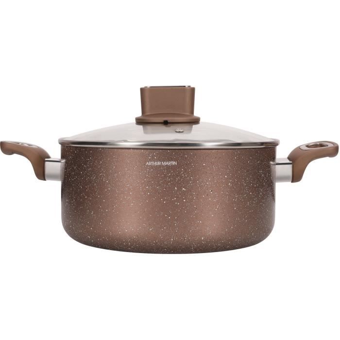 Arthur Martin AM5531 Casserole Dish - 28 cm - Aluminum - Compatible with All Stovetops