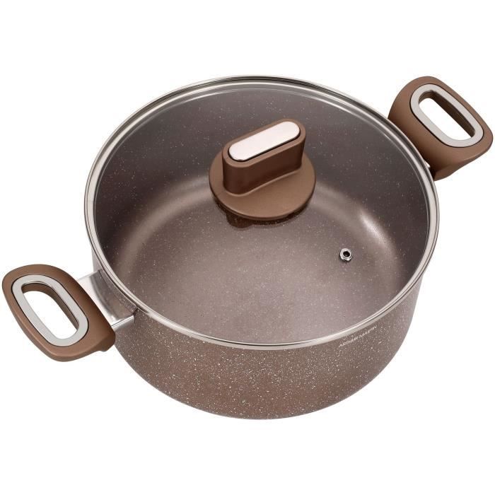 Arthur Martin AM5531 Casserole Dish - 28 cm - Aluminum - Compatible with All Stovetops