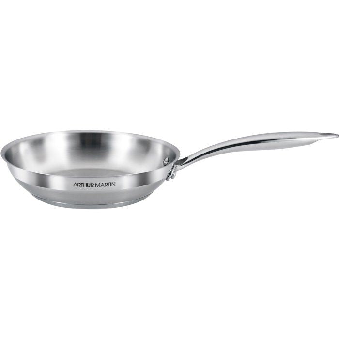 Poele grand chef - ARTHUR MARTIN - AM5336 - Ø20 cm - Inox 18/10 - Tous feux dont induction