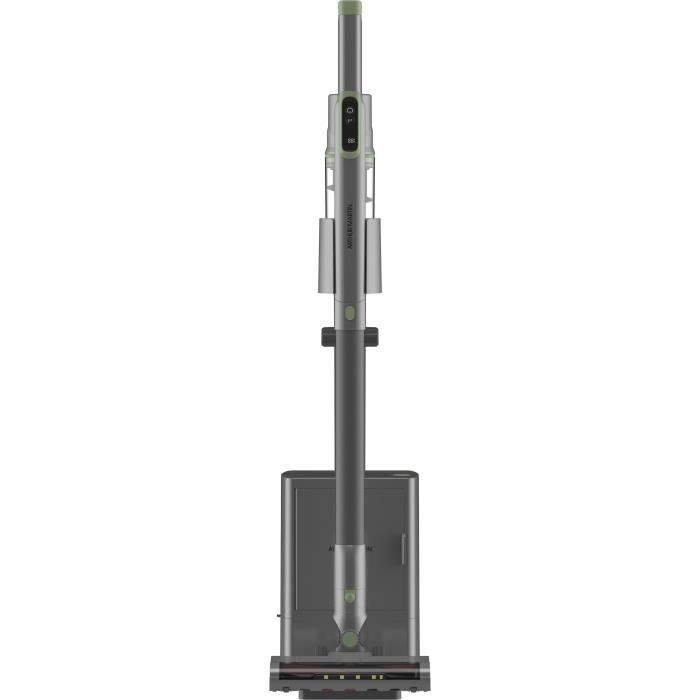 Aspirateur Balai avec base de vidange - ARTHUR MARTIN - AMAB148  200 W  40 min d'autonomie  80 AW - Gris