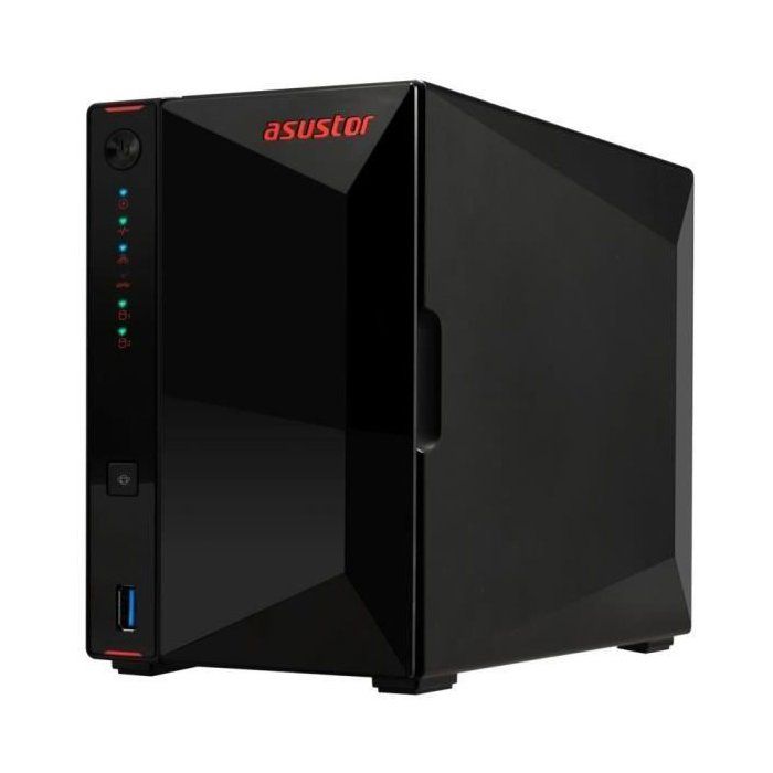 ASUSTOR AS5402T Nimbustor 2 Gen2 NAS - Intel Celeron Quad-Core 2.0GHz - 4GB DDR4 - 2x 2.5GbE