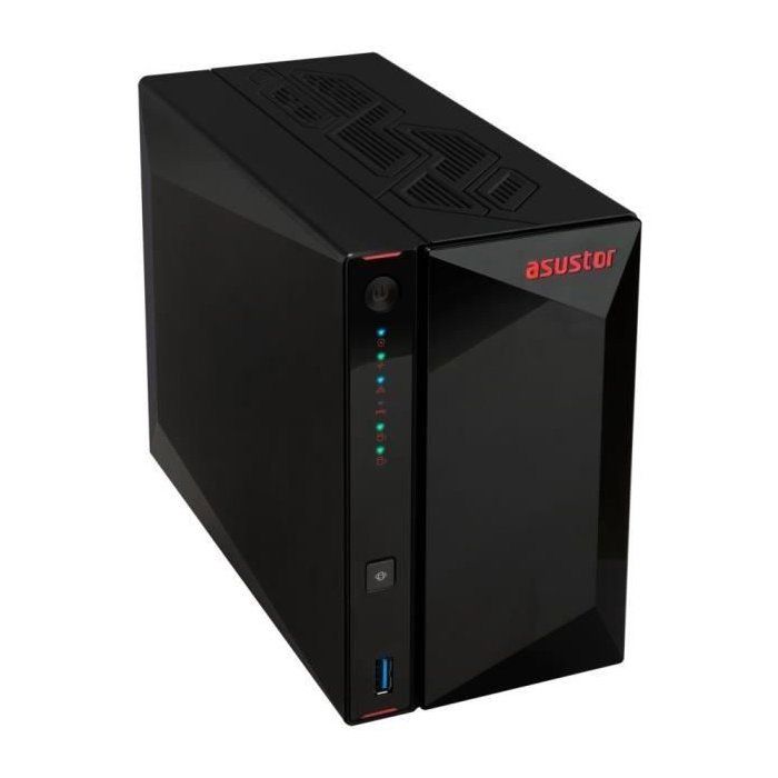 ASUSTOR AS5402T Nimbustor 2 Gen2 NAS - Intel Celeron Quad-Core 2.0GHz - 4GB DDR4 - 2x 2.5GbE