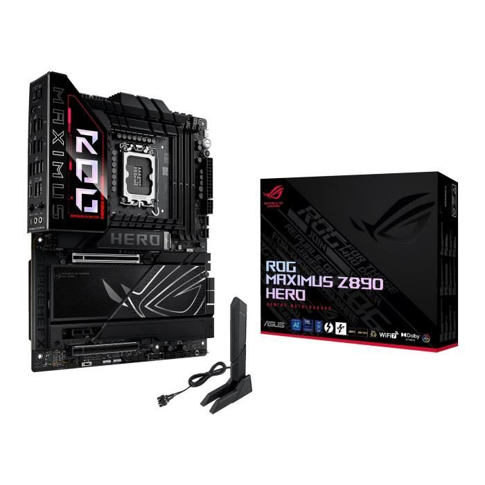 ASUS Motherboard - ROG MAXIMUS Z890 HERO - DDR5 - PCIe 4.0