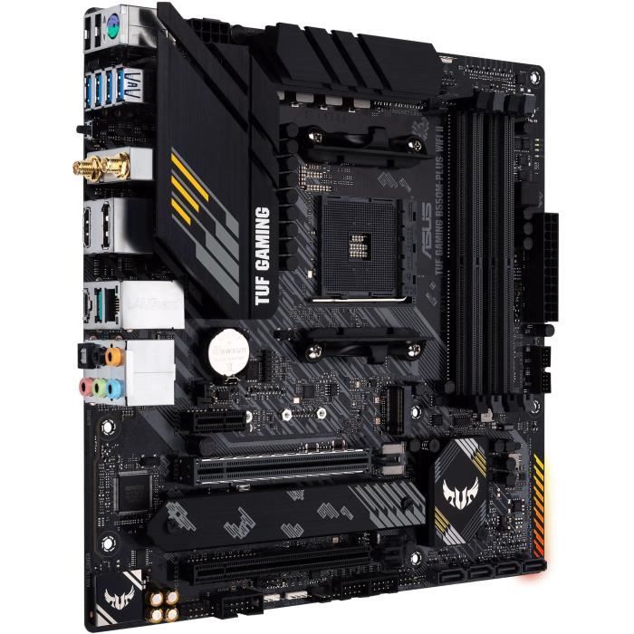 ASUS TUF GAMING B550M-PLUS WIFI II Motherboard AMD B550 AM4 Micro ATX