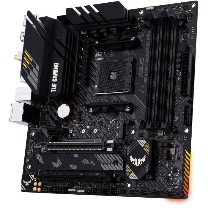 ASUS TUF GAMING B550M-PLUS WIFI II Motherboard AMD B550 AM4 Micro ATX