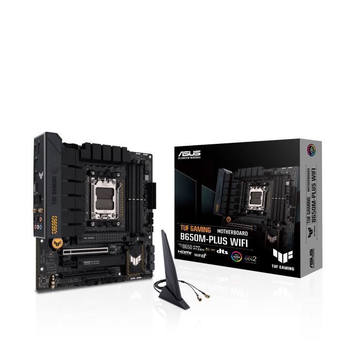 ASUS Motherboard - TUF GAMING B650M-PLUS WIFI - Micro ATX