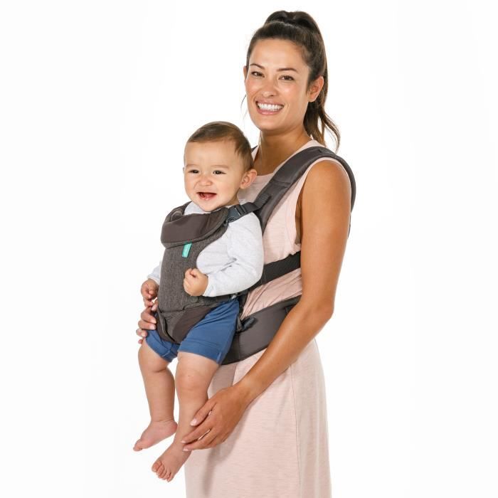 INFANTINO Flip Ergonomic 4-in-1 Baby Carrier - Grey - 3.6 to 14.5 kg