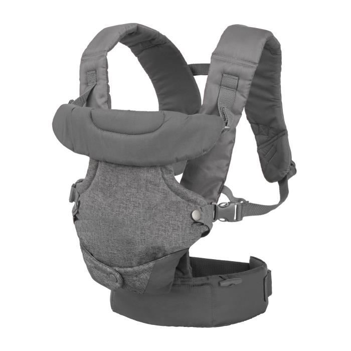 INFANTINO Flip Ergonomic 4-in-1 Baby Carrier - Grey - 3.6 to 14.5 kg
