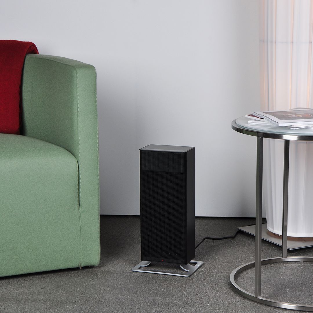 Auxiliary heater - Ceramic heater - 1000 W/ 2000 W - Stadler Form - Anna - Compact - Black