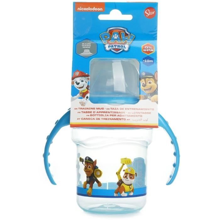 Cup with handle - THERMOBABY - 250 ml - Silicone spout - Leak-proof - Paw Patrol