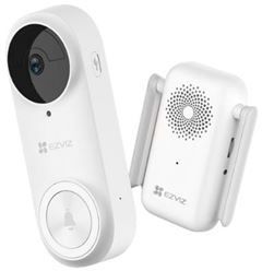 EZVIZ DB2 PRO Connected Video Doorbell - Rechargeable Battery Powered