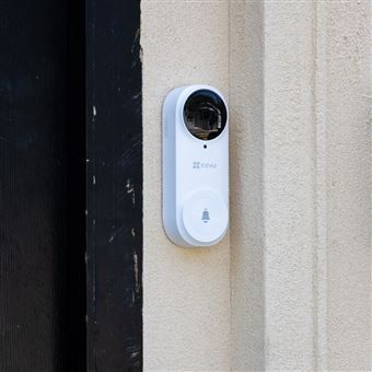 EZVIZ DB2 PRO Connected Video Doorbell - Rechargeable Battery Powered