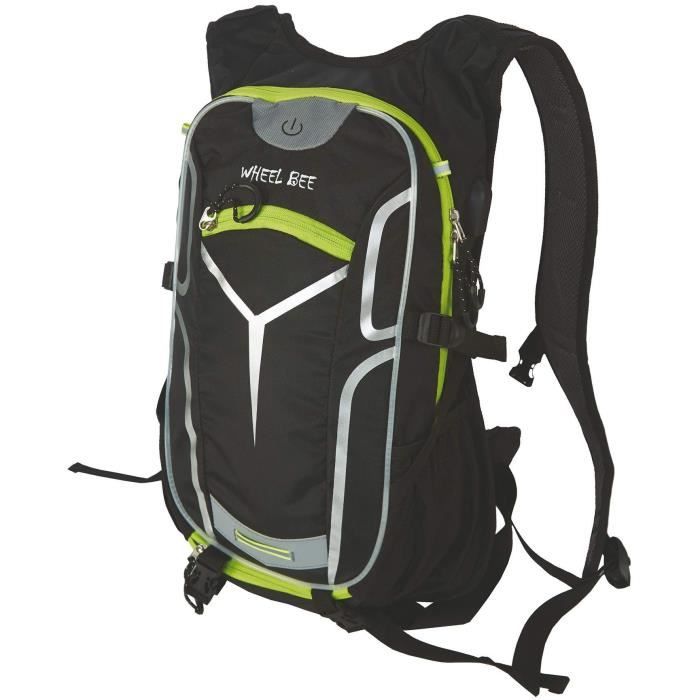 SCHILDKRÖT - Cycling Backpack - LED + USB Port + Headphone Output