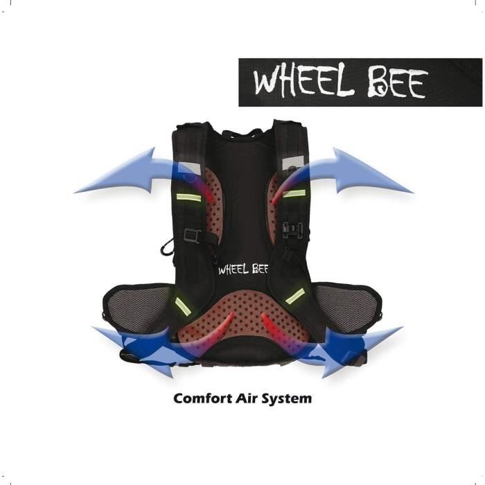SCHILDKRÖT - Cycling Backpack - LED + USB Port + Headphone Output