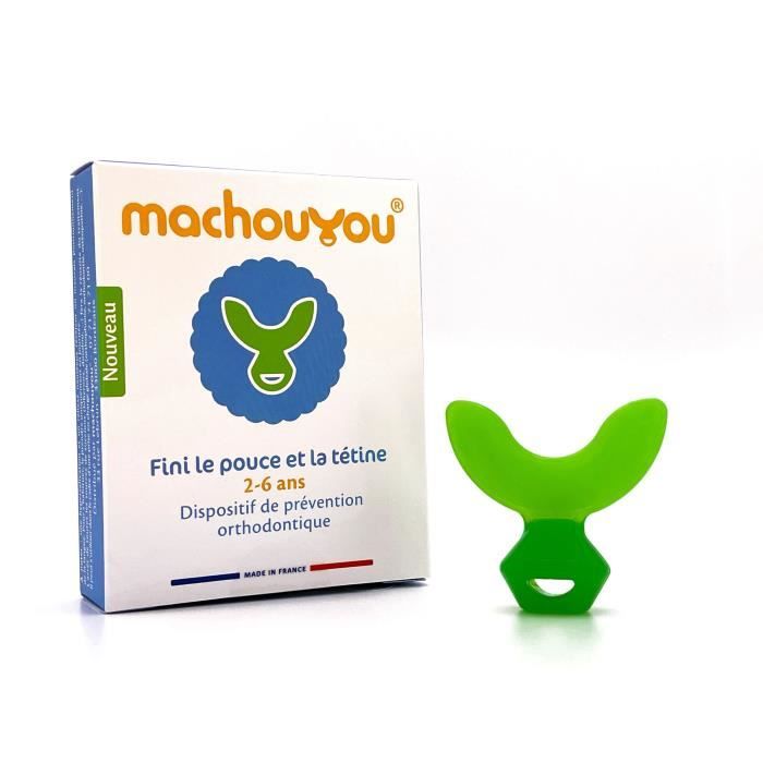 Pacifier - MACHOUYOU - KIWI - For 2 to 6 Years - BPA-free Silicone