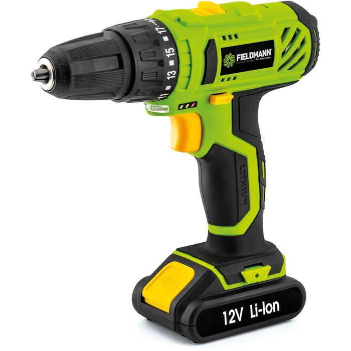 Fieldmann Drill - FDV 10201-A - 12V/1300mAh Li-Ion - 10 mm Max Diameter