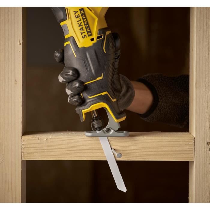 STANLEY FATMAX Cordless Reciprocating Saw - 18V - Brushless - SFMCS310B-XJ